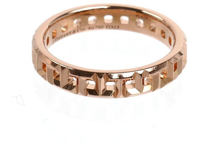 Tiffany T Anello Tiffany & Co. T True Narrow Band in oro rosa 18K - vista 3