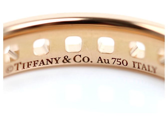 Tiffany T Anello Tiffany & Co. T True Narrow Band in oro rosa 18K - vista 5
