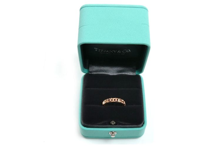 Tiffany T Anello Tiffany & Co. T True Narrow Band in oro rosa 18K - vista 8