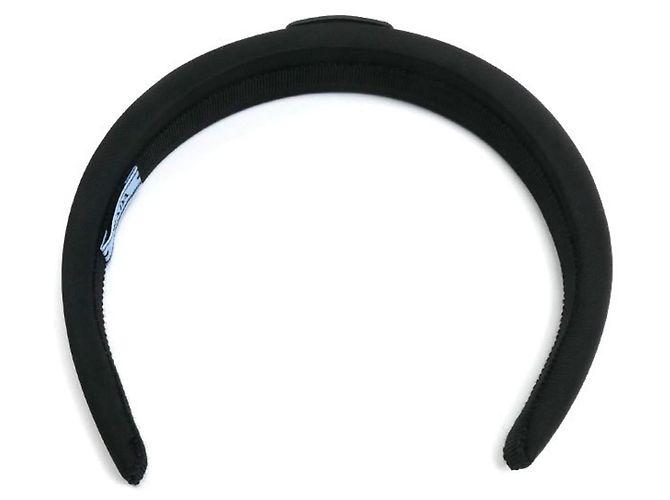 Fascia per capelli Prada in poliammide riciclata Nero - vista 3