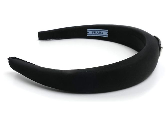 Fascia per capelli Prada in poliammide riciclata Nero - vista 4