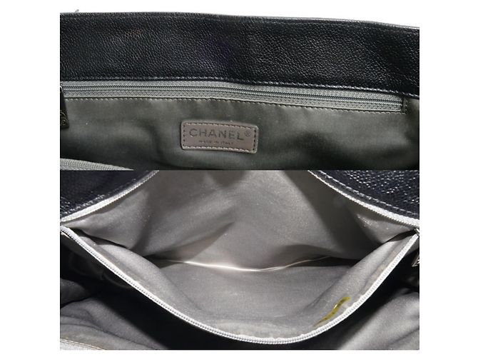 Borsa a tracolla con patta Chanel Pocket in the City Nero - vista 6
