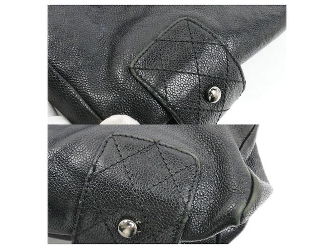 Borsa a tracolla con patta Chanel Pocket in the City Nero - vista 9