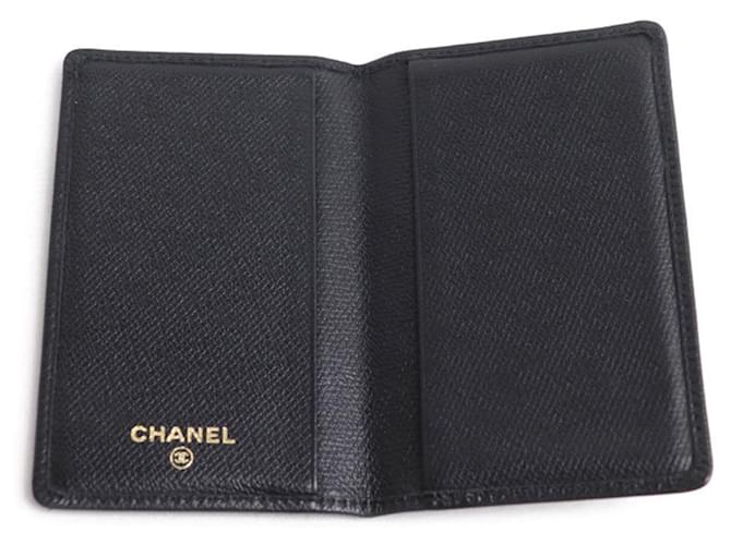 Tarjetero Chanel Coco Button Negro - vista 3