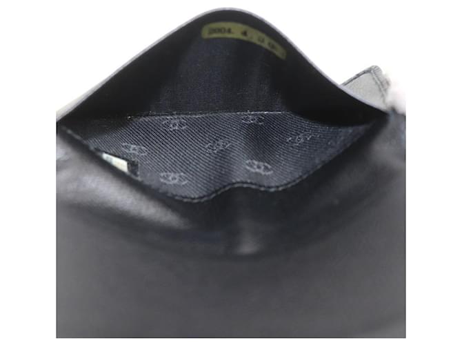 Tarjetero Chanel Coco Button Negro - vista 4