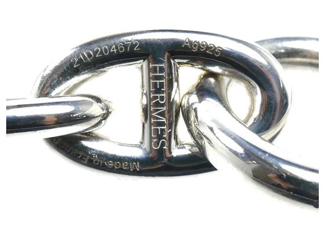 Hermès Pulsera de Dijes HERMES en Plata de Ley 925 - vista 4