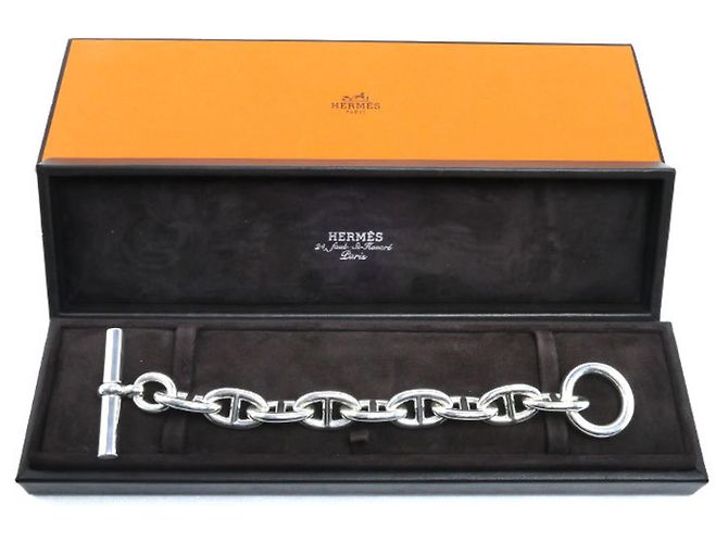 Hermès Pulsera de Dijes HERMES en Plata de Ley 925 - vista 5