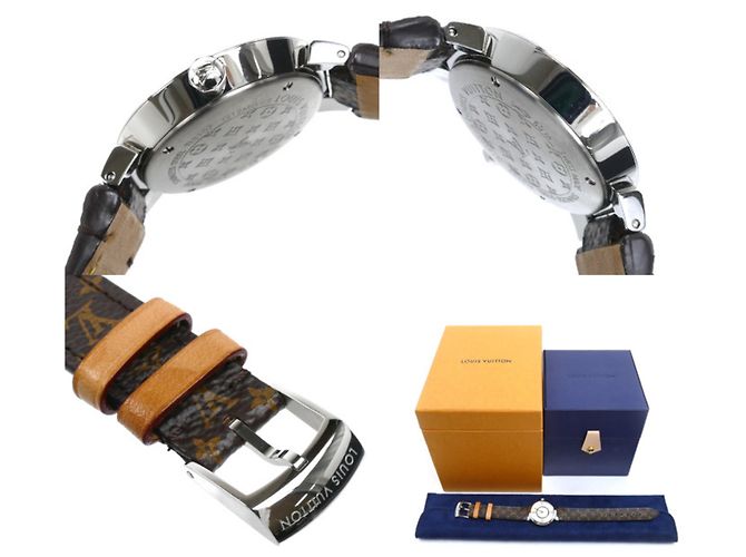 Reloj Louis Vuitton Tambour Slim 8PD - vista 8