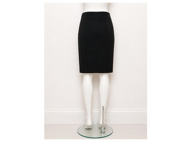 Falda lápiz negra Moschino Couture Negro - vista 4
