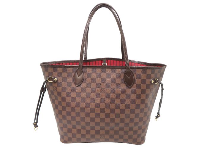Louis Vuitton Neverfull MM Tote Bag Braun - Ansicht 2