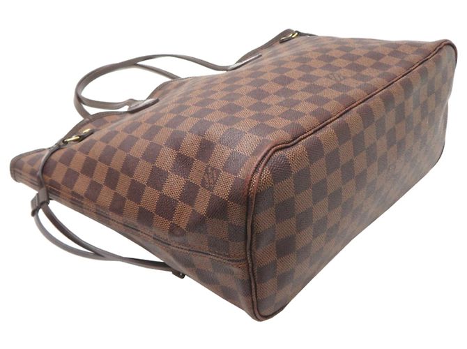 Louis Vuitton Neverfull MM Tote Bag Braun - Ansicht 3