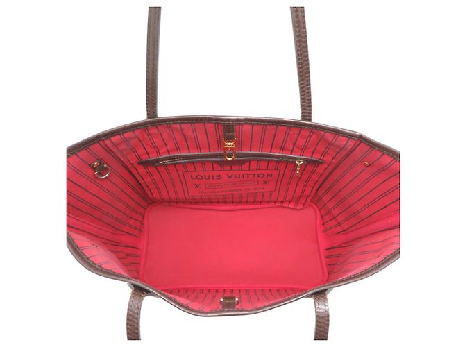 Louis Vuitton Neverfull MM Tote Bag Braun - Ansicht 6