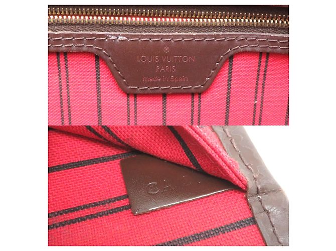 Louis Vuitton Neverfull MM Tote Bag Braun - Ansicht 7