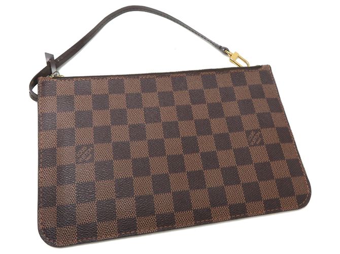 Louis Vuitton Neverfull MM Tote Bag Braun - Ansicht 9