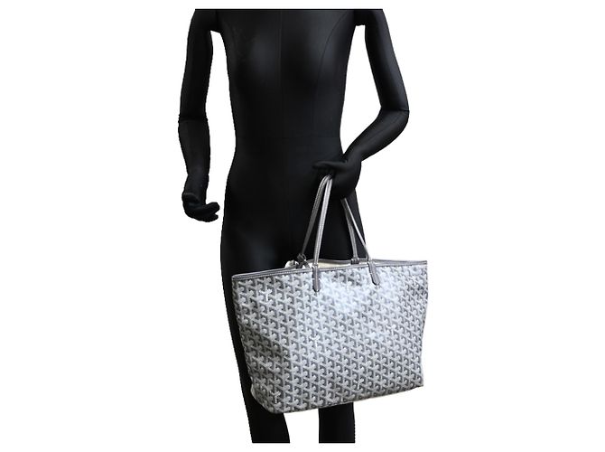 Borsa Tote Goyard Saint Louis PM Marrone - vista 9