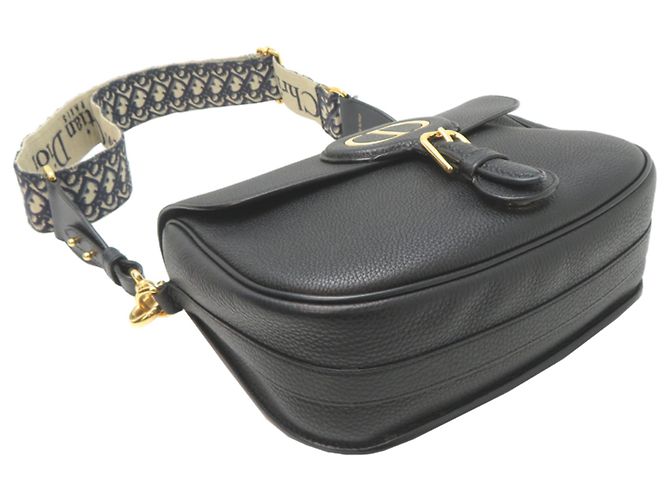 Borsa a tracolla Christian Dior Bobbi Nero - vista 3