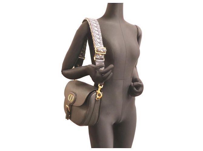 Borsa a tracolla Christian Dior Bobbi Nero - vista 7