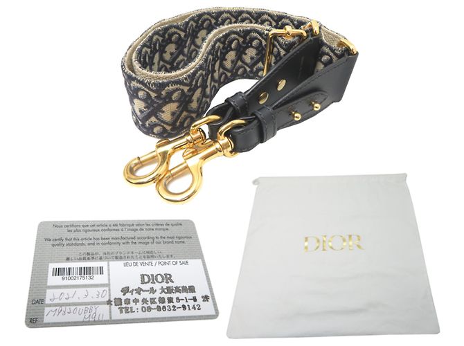Borsa a tracolla Christian Dior Bobbi Nero - vista 8