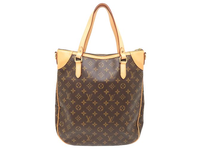 Borsa Louis Vuitton Odeon GM Marrone - vista 2