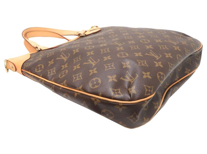 Borsa Louis Vuitton Odeon GM Marrone - vista 3