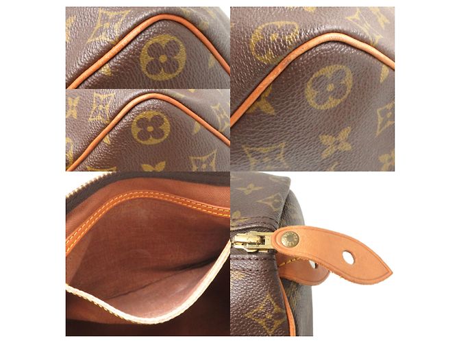 Borsa Boston Louis Vuitton Speedy 40 Marrone - vista 10