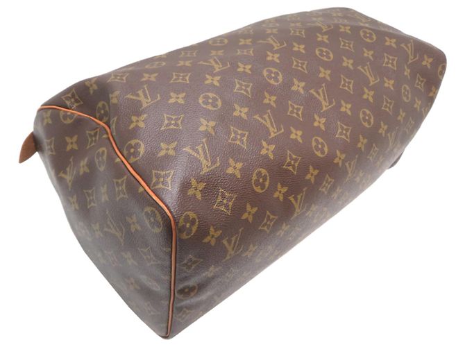Borsa Boston Louis Vuitton Speedy 40 Marrone - vista 3