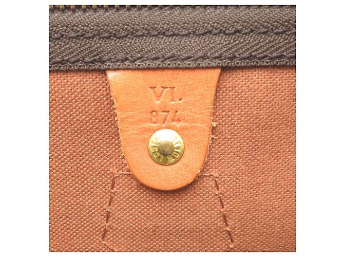 Borsa Boston Louis Vuitton Speedy 40 Marrone - vista 8