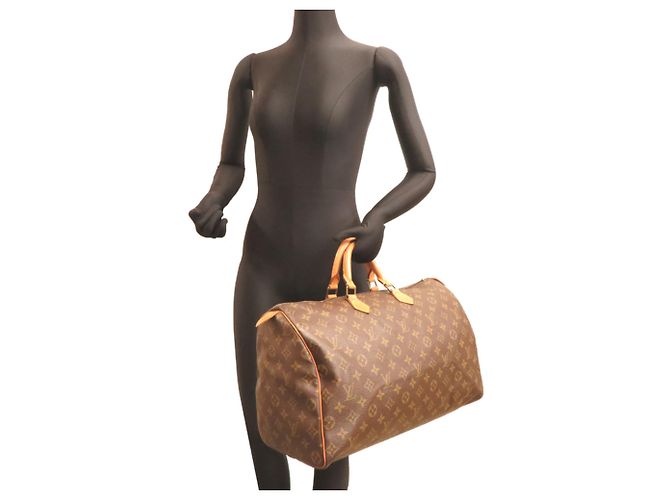 Borsa Boston Louis Vuitton Speedy 40 Marrone - vista 9