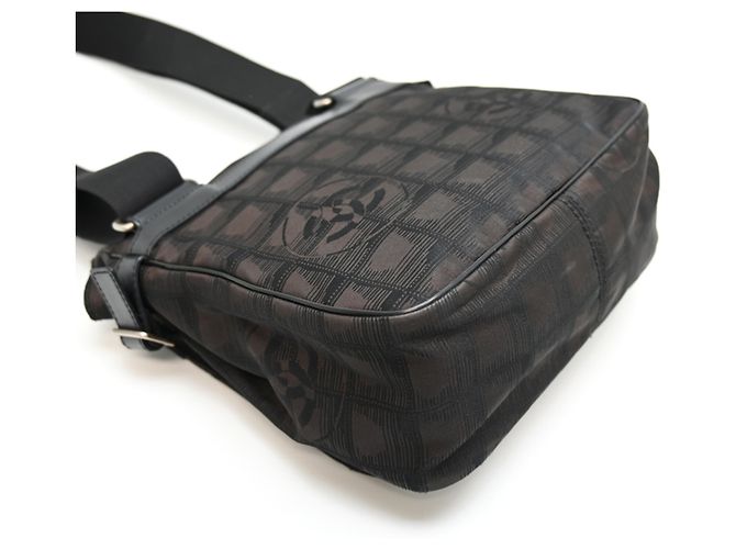 Borsa a tracolla Chanel New Travel da donna A29347 Marrone - vista 3