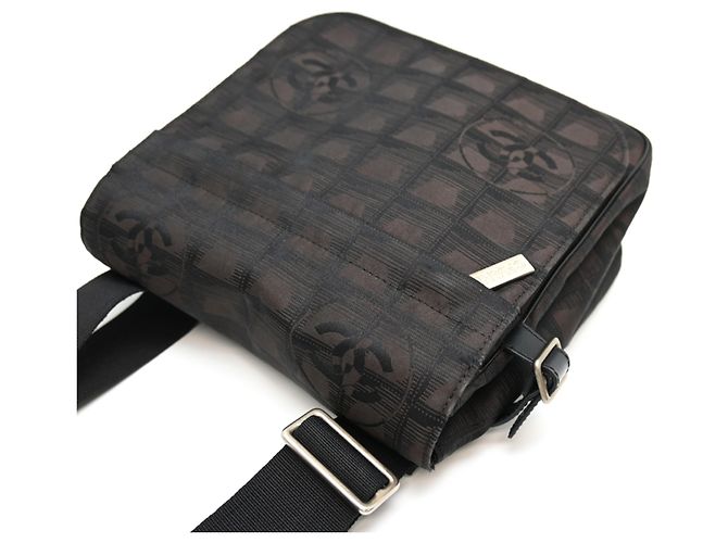 Borsa a tracolla Chanel New Travel da donna A29347 Marrone - vista 4