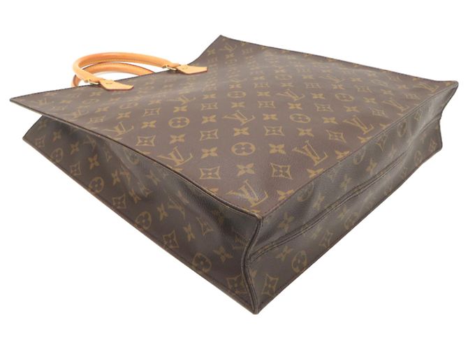 Louis Vuitton Sac Plat Borsa Tote da Donna Marrone - vista 3