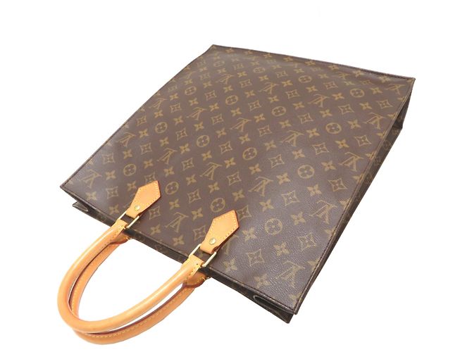 Louis Vuitton Sac Plat Borsa Tote da Donna Marrone - vista 4