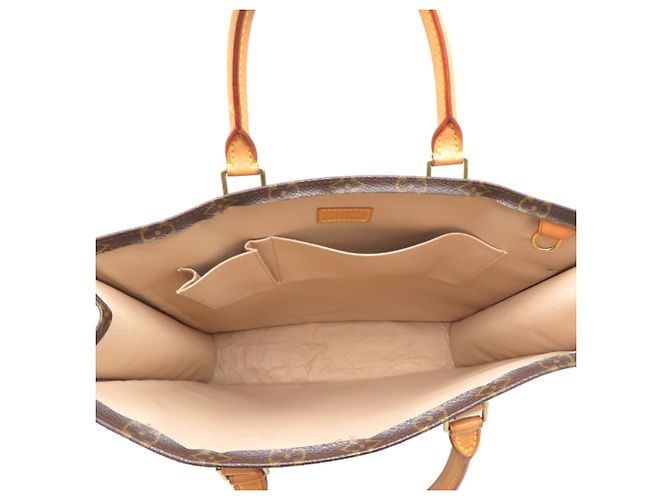 Louis Vuitton Sac Plat Borsa Tote da Donna Marrone - vista 6