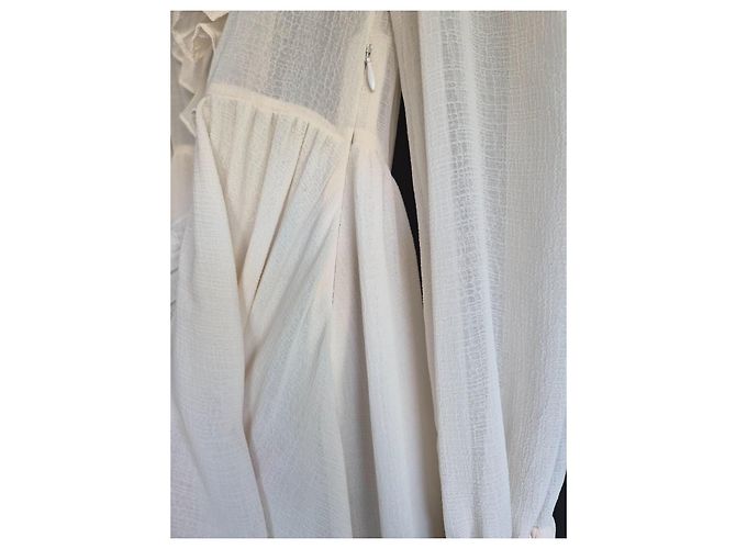 Philosophy di Lorenzo Serafini Plissiertes Maxikleid aus Chiffon Roh - Ansicht 7