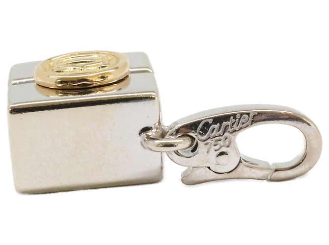 Cartier 750 Geschenkbox Anhänger Golden - Ansicht 7