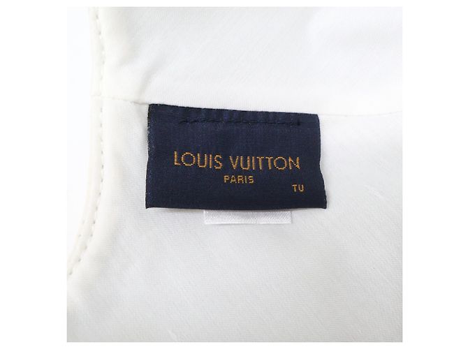 Cappellino Louis Vuitton Off-White Bianco sporco - vista 7