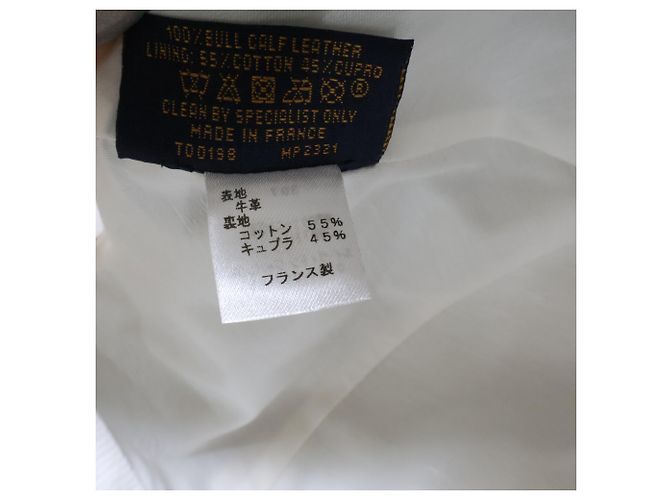 Cappellino Louis Vuitton Off-White Bianco sporco - vista 8