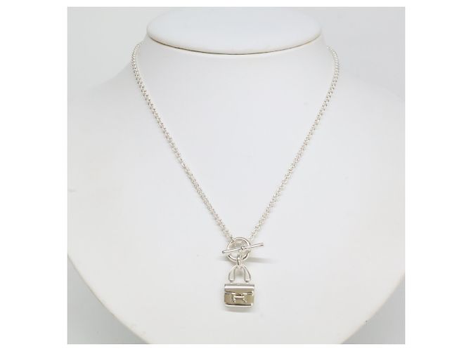 Hermès Collana Amulette Constance Hermes Ag925 Argento - vista 8
