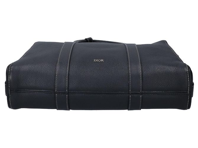 Borsetta in pelle nera Christian Dior Nero - vista 6