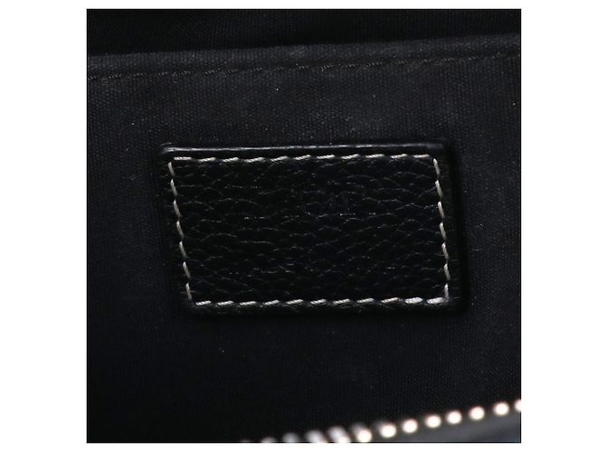 Borsetta in pelle nera Christian Dior Nero - vista 8