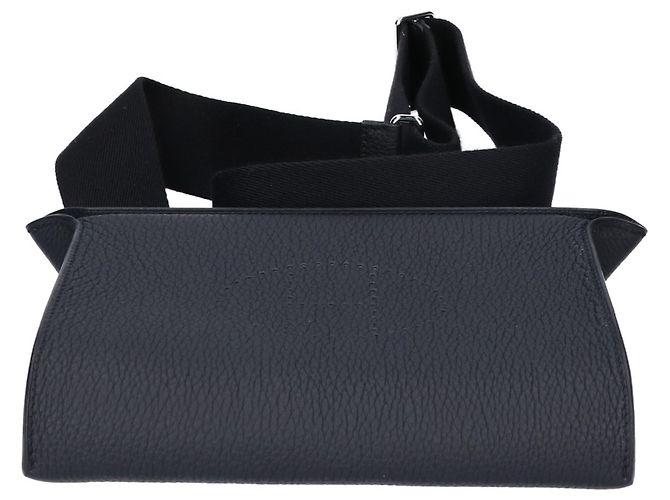 Hermès Borsa a tracolla HERMES K Stamp Togo Videpoche Nero - vista 5