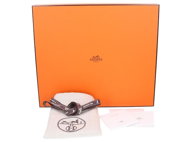 Hermès Borsa a tracolla HERMES K Stamp Togo Videpoche Nero - vista 9