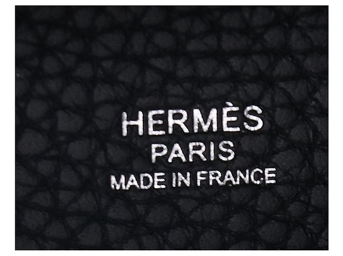 Hermès HERMES Togo Picotin Lock PM Handtasche Schwarz - Ansicht 7