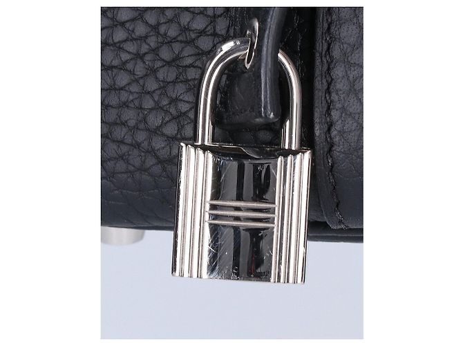Hermès HERMES Togo Picotin Lock PM Handtasche Schwarz - Ansicht 8