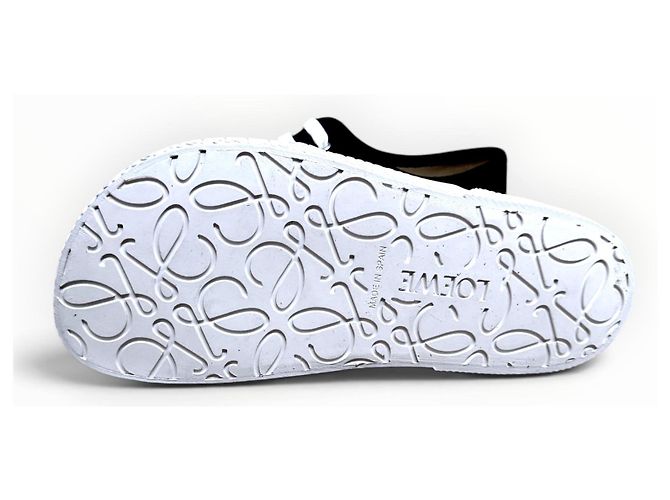 Sneakers Loewe Terra Vulca Lace UP in camoscio nero - vista 7