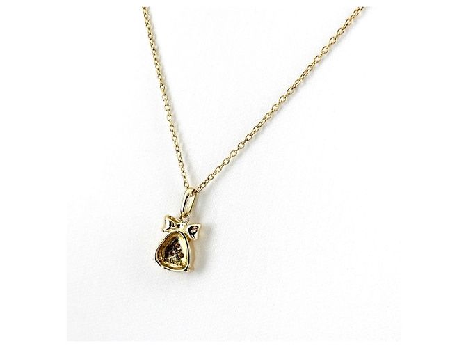 Collana con pendente Christian Dior in oro giallo - vista 2