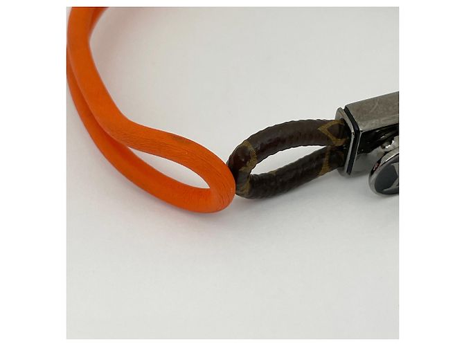 Bracciale con Charms Louis Vuitton Loop It Marrone Arancione - vista 3