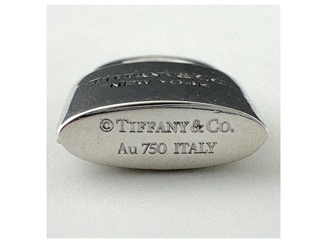 Tiffany & Co. Hardware Lock Anhänger mit Melee-Diamanten - Ansicht 5