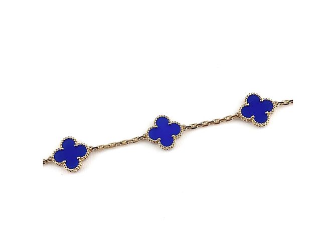 Bracciale con Charm Vintage Alhambra Van Cleef & Arpels - vista 2