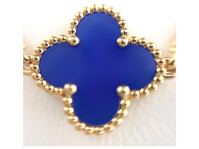 Bracciale con Charm Vintage Alhambra Van Cleef & Arpels - vista 4